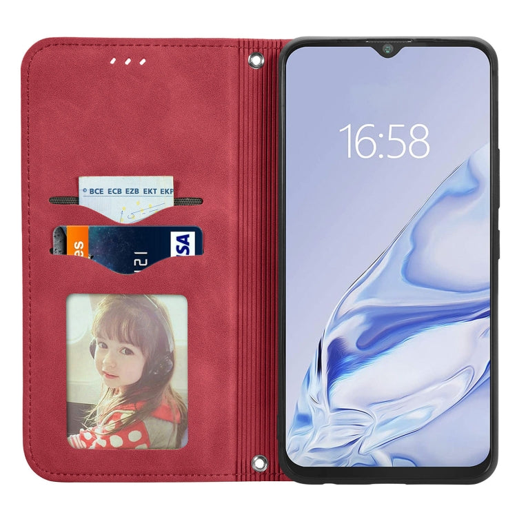 For Cubot Note 20 Retro Skin Feel Business Magnetic Horizontal Flip Leather Case with Holder & Card Slots & Wallet & Photo Frame