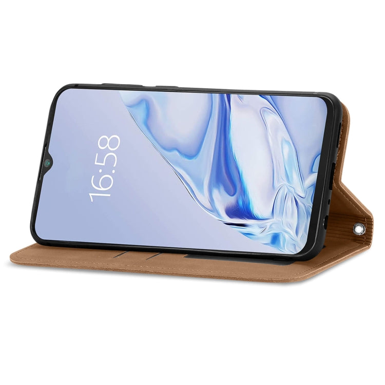 For Cubot Note 20 Retro Skin Feel Business Magnetic Horizontal Flip Leather Case with Holder & Card Slots & Wallet & Photo Frame