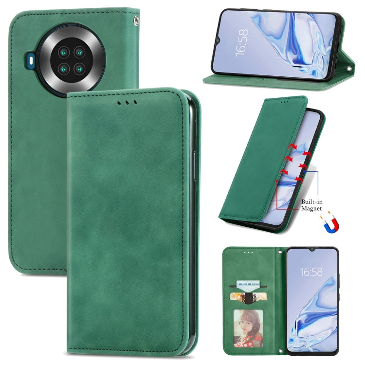 For Cubot Note 20 Retro Skin Feel Business Magnetic Horizontal Flip Leather Case with Holder & Card Slots & Wallet & Photo Frame