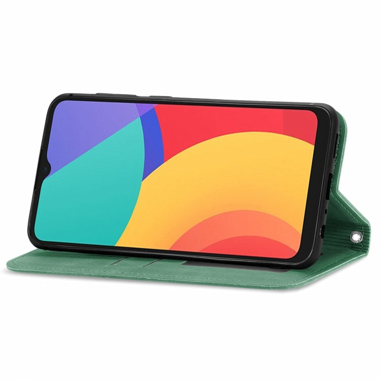 For Alcatel 1S 2021 Retro Skin Feel Business Magnetic Horizontal Flip Leather Case with Holder & Card Slots & Wallet & Photo Frame