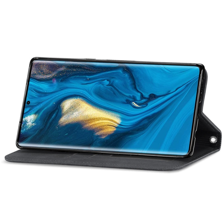 For ZTE Nubia Z30 Pro Retro Skin Feel Business Magnetic Horizontal Flip Leather Case with Holder & Card Slots & Wallet & Photo Frame