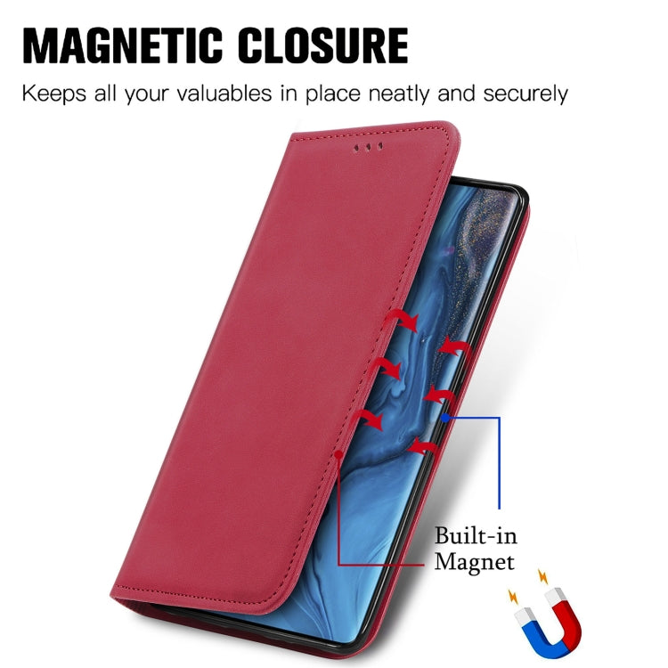 For ZTE Nubia Z30 Pro Retro Skin Feel Business Magnetic Horizontal Flip Leather Case with Holder & Card Slots & Wallet & Photo Frame