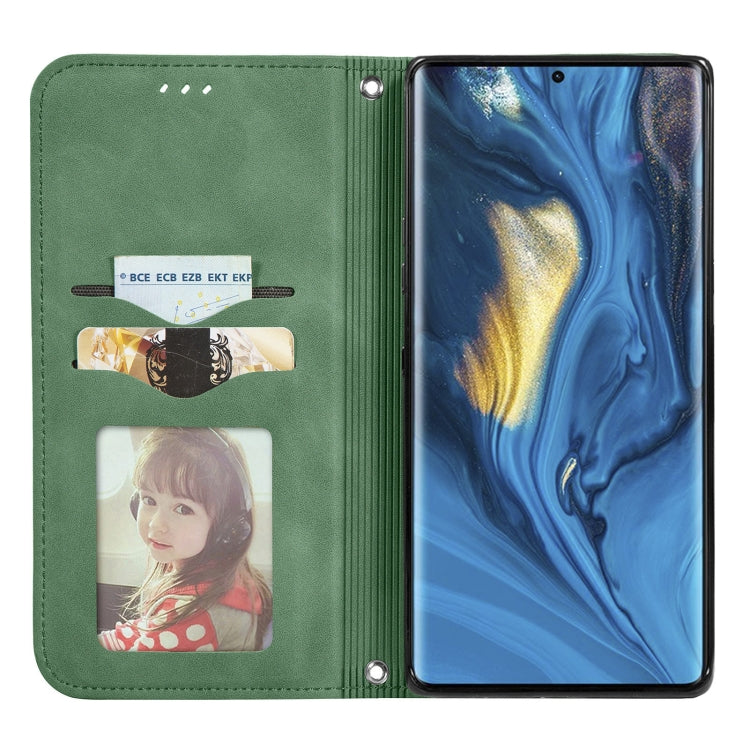 For ZTE Nubia Z30 Pro Retro Skin Feel Business Magnetic Horizontal Flip Leather Case with Holder & Card Slots & Wallet & Photo Frame