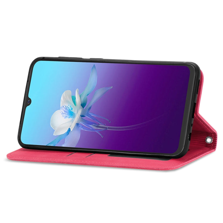 For vivo V20 2021 Retro Skin Feel Business Magnetic Horizontal Flip Leather Case with Holder & Card Slots & Wallet & Photo Frame