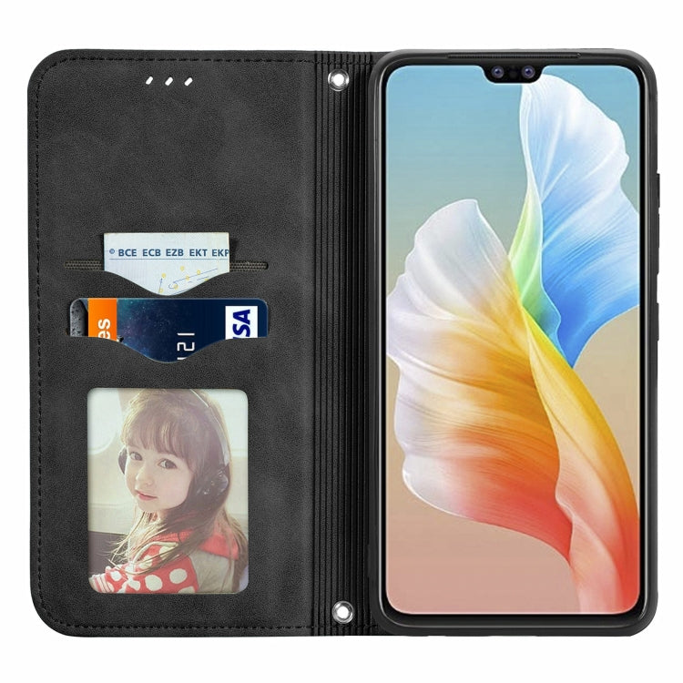 For vivo S10/ S10 Pro Retro Skin Feel Business Magnetic Horizontal Flip Leather Case with Holder & Card Slots & Wallet & Photo Frame
