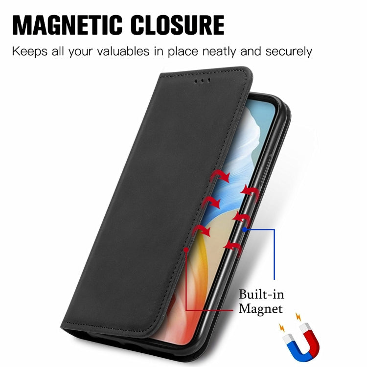 For vivo S10/ S10 Pro Retro Skin Feel Business Magnetic Horizontal Flip Leather Case with Holder & Card Slots & Wallet & Photo Frame