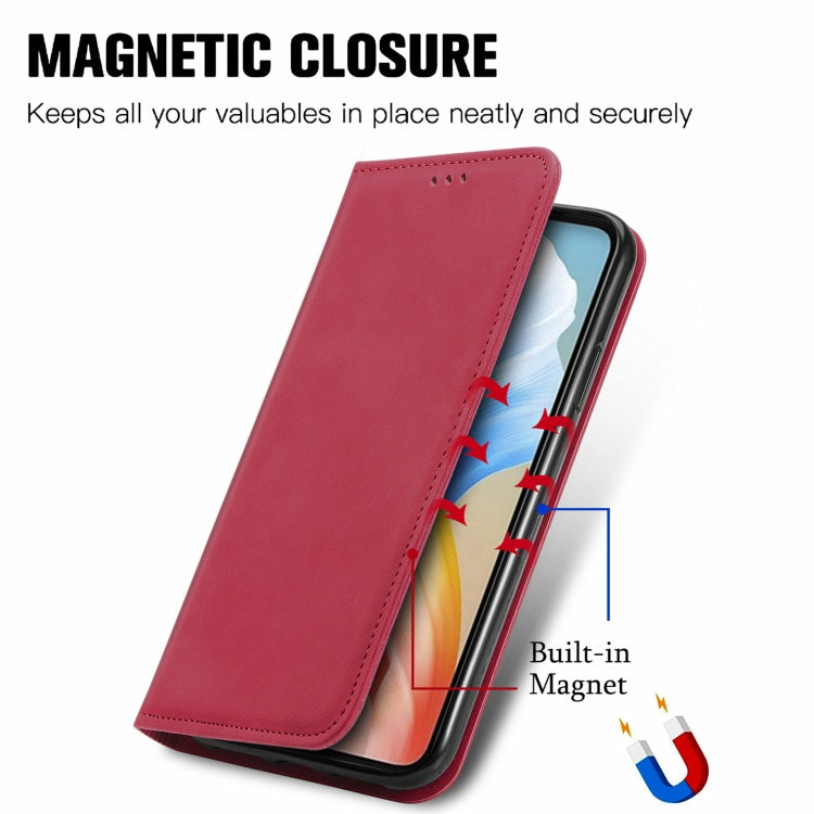 For vivo S10/ S10 Pro Retro Skin Feel Business Magnetic Horizontal Flip Leather Case with Holder & Card Slots & Wallet & Photo Frame