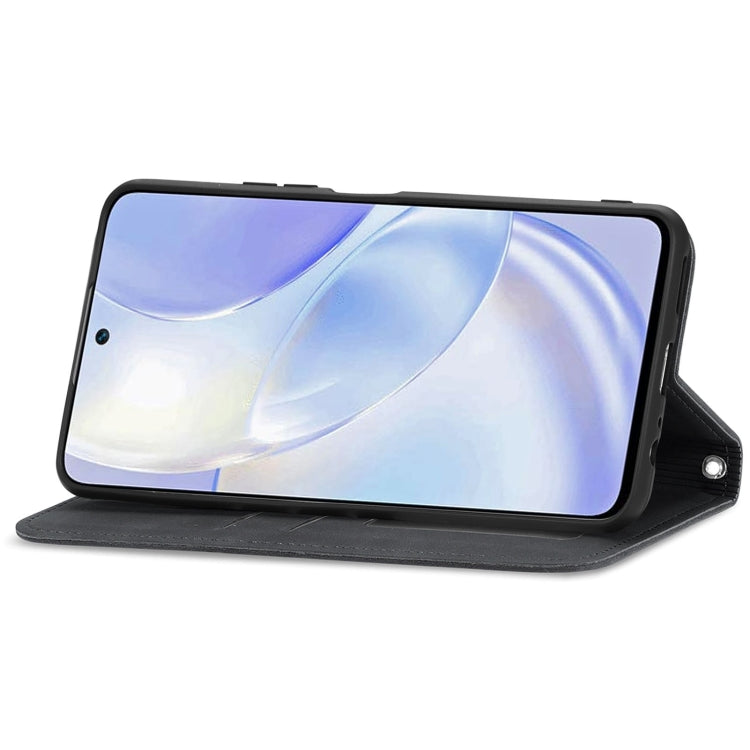 For Huawei nova 8 SE Youth Retro Skin Feel Business Magnetic Horizontal Flip Leather Case with Holder & Card Slots & Wallet & Photo Frame