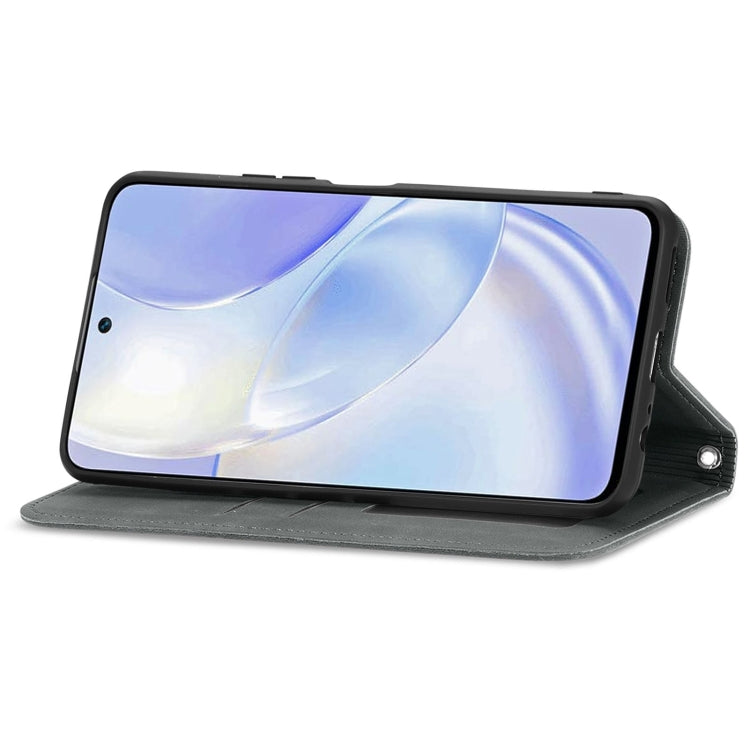 For Huawei nova 8 SE Youth Retro Skin Feel Business Magnetic Horizontal Flip Leather Case with Holder & Card Slots & Wallet & Photo Frame