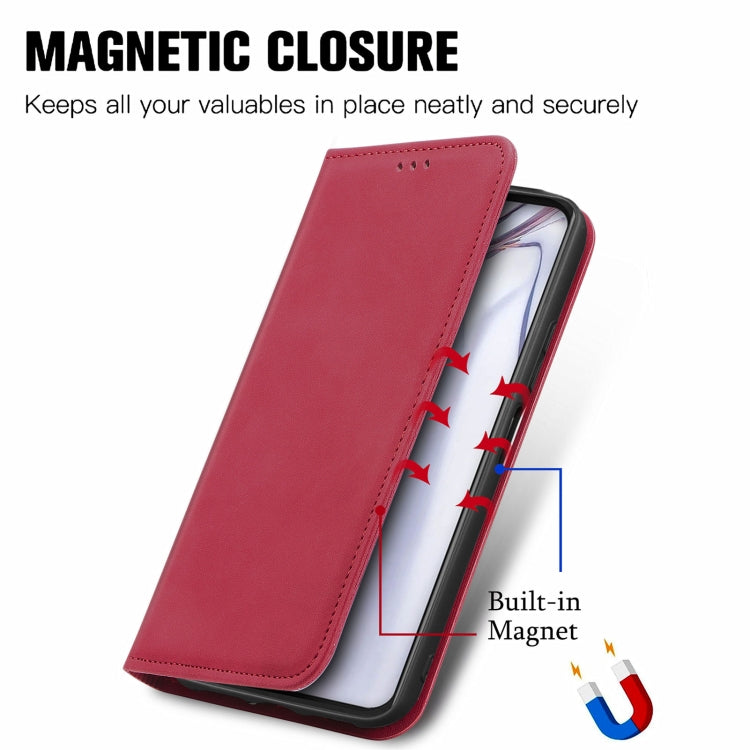 For Blackview A100 Retro Skin Feel Business Magnetic Horizontal Flip Leather Case with Holder & Card Slots & Wallet & Photo Frame