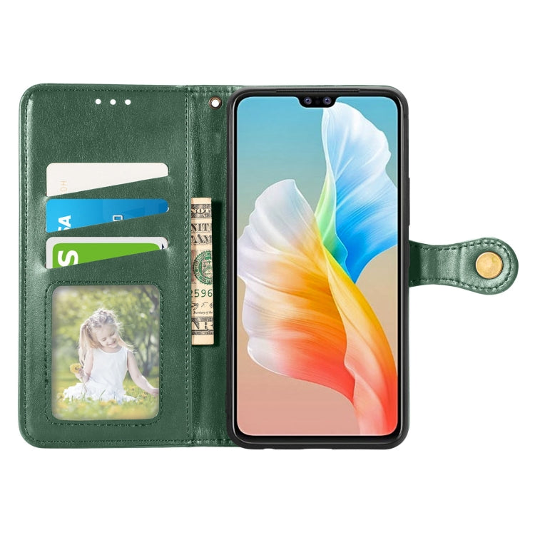For vivo S10 / S10 Pro Solid Color Leather Buckle Phone Case