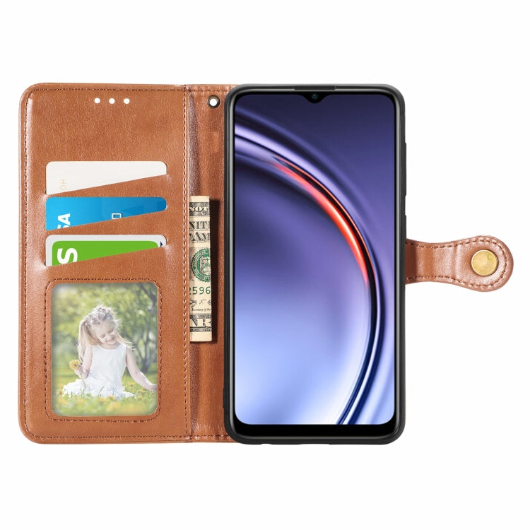 For Huawei Maimang 10 SE Solid Color Leather Buckle Phone Case with Lanyard & Photo Frame & Card Slot & Wallet & Stand Function