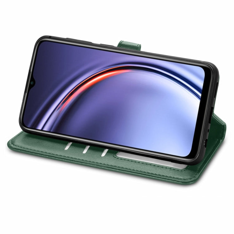 For Huawei Maimang 10 SE Solid Color Leather Buckle Phone Case with Lanyard & Photo Frame & Card Slot & Wallet & Stand Function