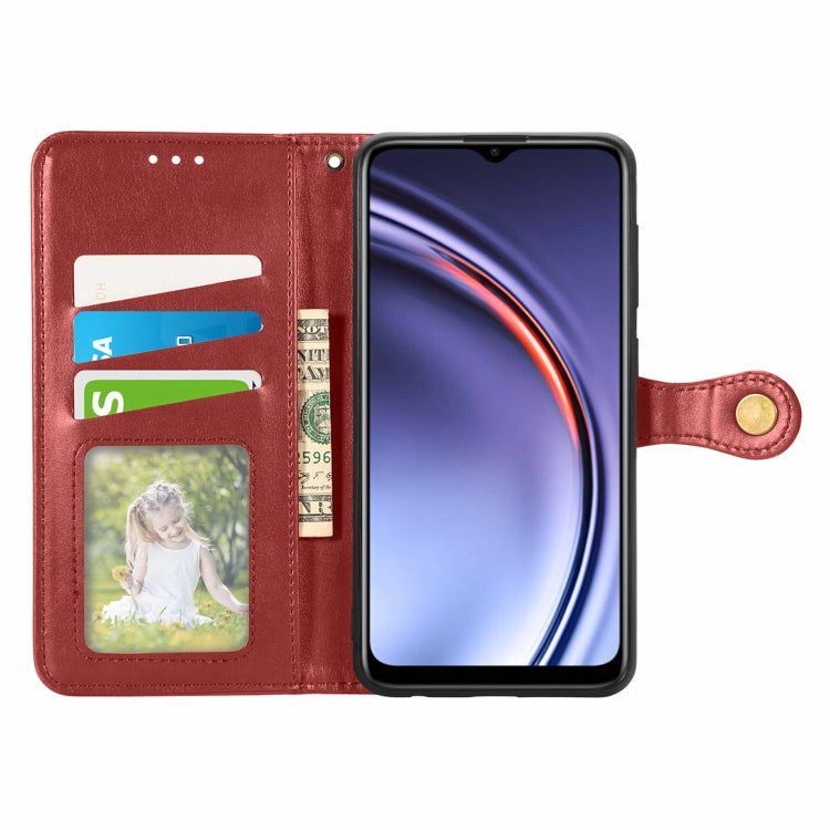 For Huawei Maimang 10 SE Solid Color Leather Buckle Phone Case with Lanyard & Photo Frame & Card Slot & Wallet & Stand Function