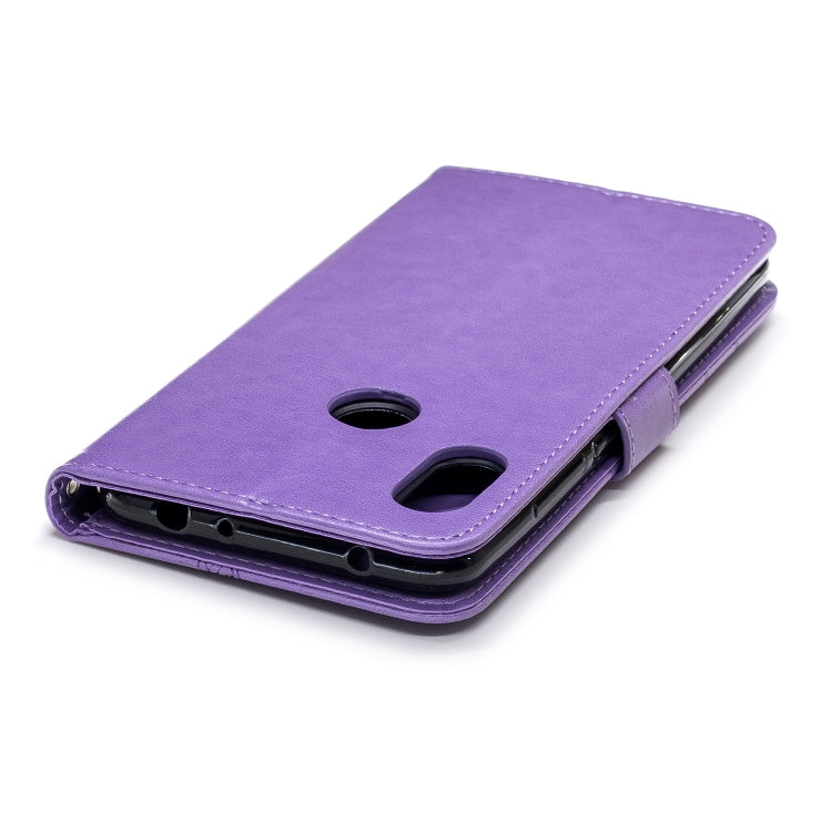 Diamond Encrusted Butterflies Love Flowers Pattern Horizontal Flip Leather Case for Xiaomi Redmi Note 6 ,  with Holder & Card Slots & Wallet & Lanyard