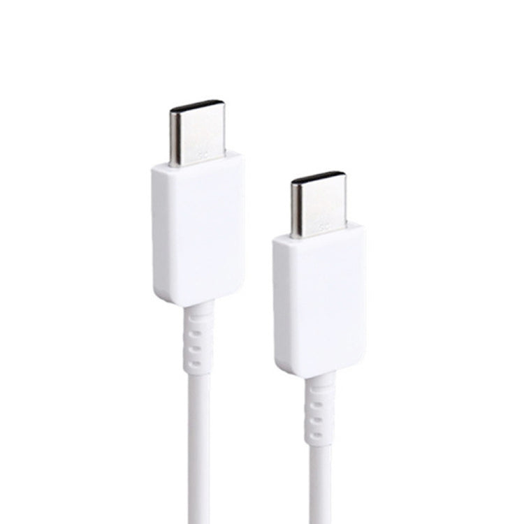 XJ-69 1m 3A USB-C / Type-C to Type-C TPU Charging Sync Data Cable for Mobile Phone