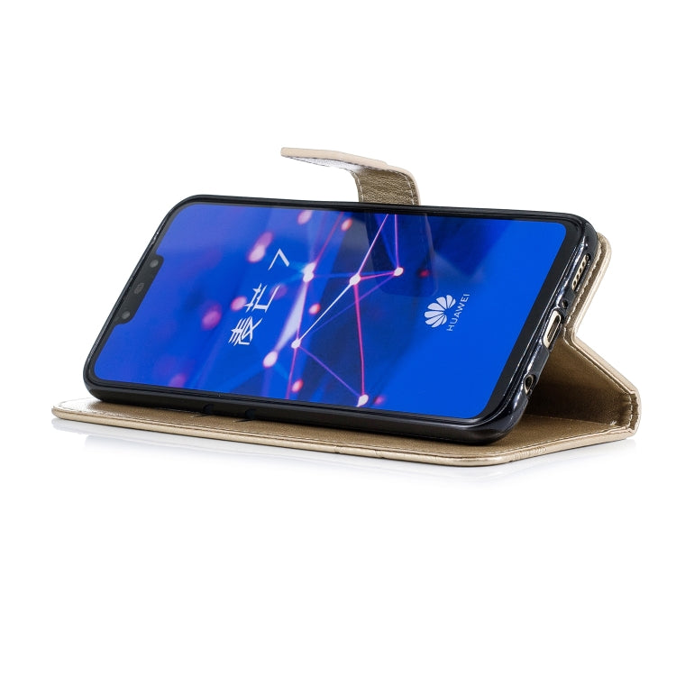 Diamond Encrusted Butterflies Love Flowers Pattern Horizontal Flip Leather Case for Huawei Mate 20 Lite , with Holder & Card Slots & Wallet & Lanyard