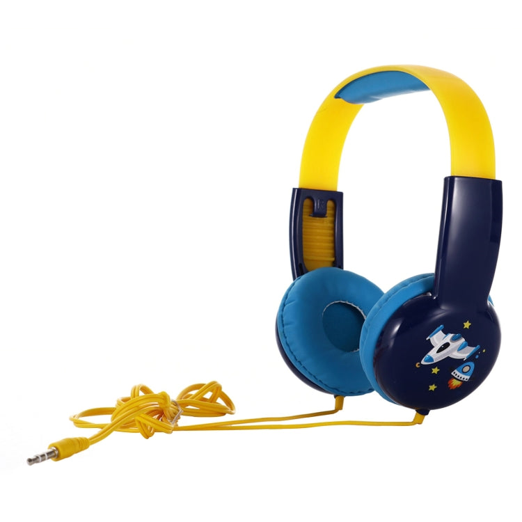 KID101 Portable Cute Children Learning Wired Headphone