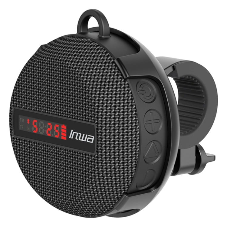 BT368 LED Digital Display Outdoor Portable IPX65 Waterproof Bluetooth Speaker