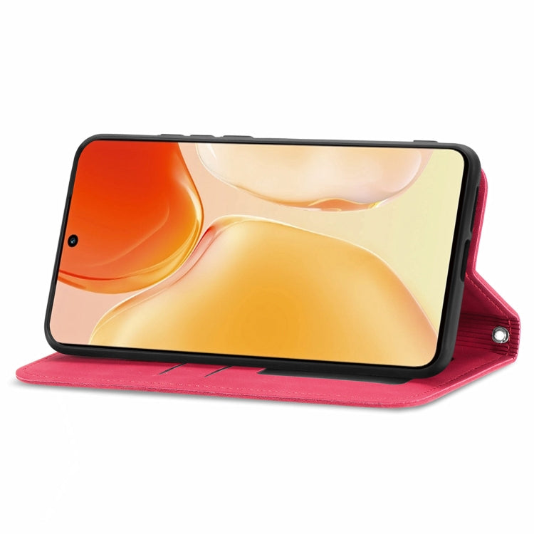 For vivo X70 Retro Skin Feel Business Magnetic Horizontal Flip Leather Case with Holder & Card Slots & Wallet & Photo Frame