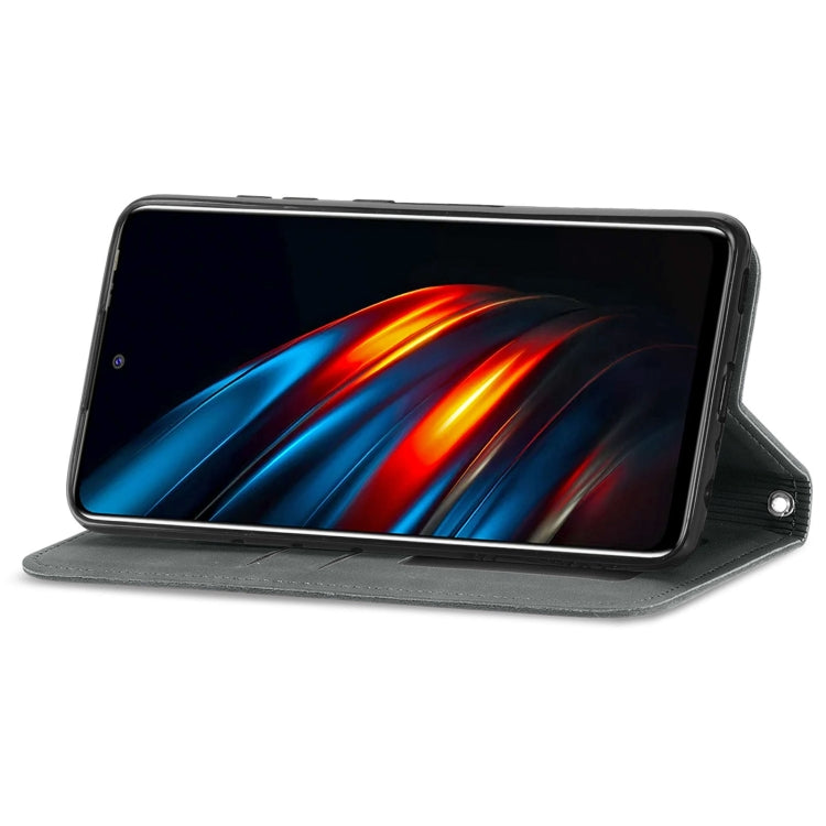 For TECNO Pova 2 Retro Skin Feel Business Magnetic Horizontal Flip Leather Case with Holder & Card Slots & Wallet & Photo Frame