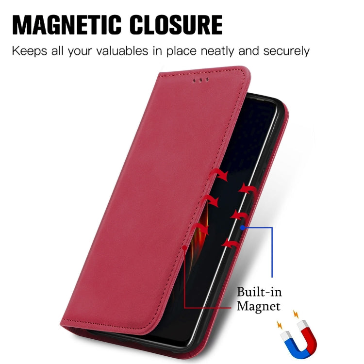 For TECNO Pova 2 Retro Skin Feel Business Magnetic Horizontal Flip Leather Case with Holder & Card Slots & Wallet & Photo Frame