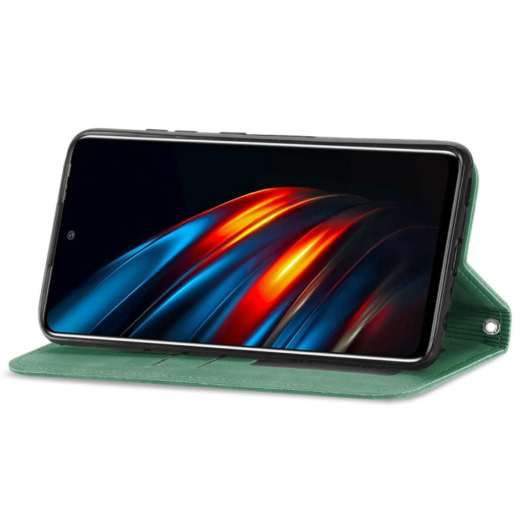 For TECNO Pova 2 Retro Skin Feel Business Magnetic Horizontal Flip Leather Case with Holder & Card Slots & Wallet & Photo Frame