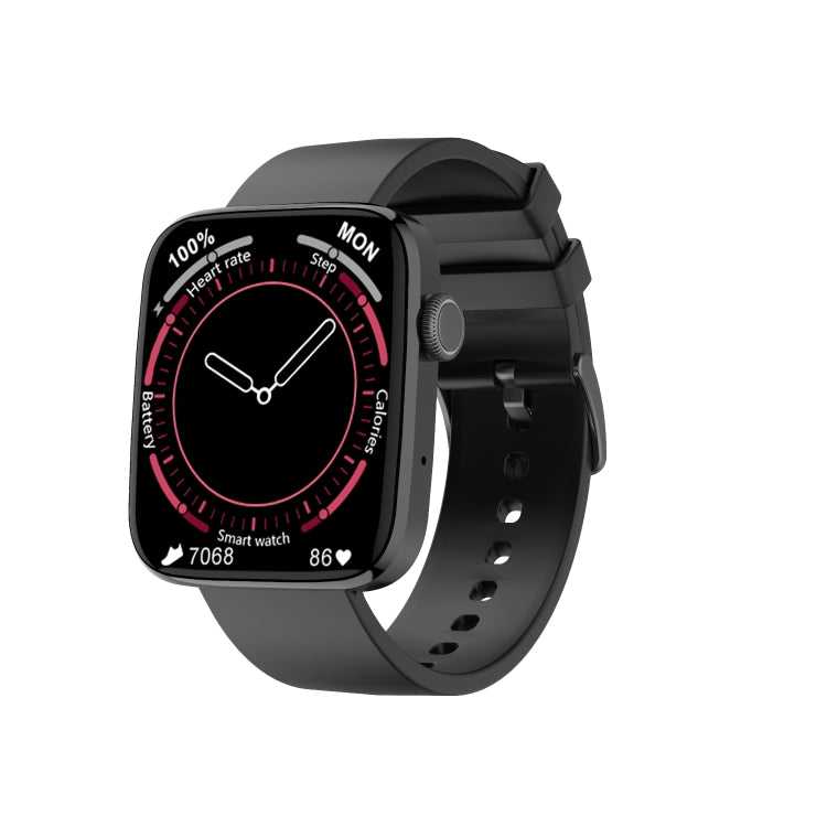 DT1 1.8 inch Color Screen Smart Watch, Silicone Watchband,IP68 Waterproof,Support GPS Track/Bluetooth Call/Heart Rate Monitoring/Blood Pressure Monitoring/Sleep Monitoring/Female Menstrual Cycle