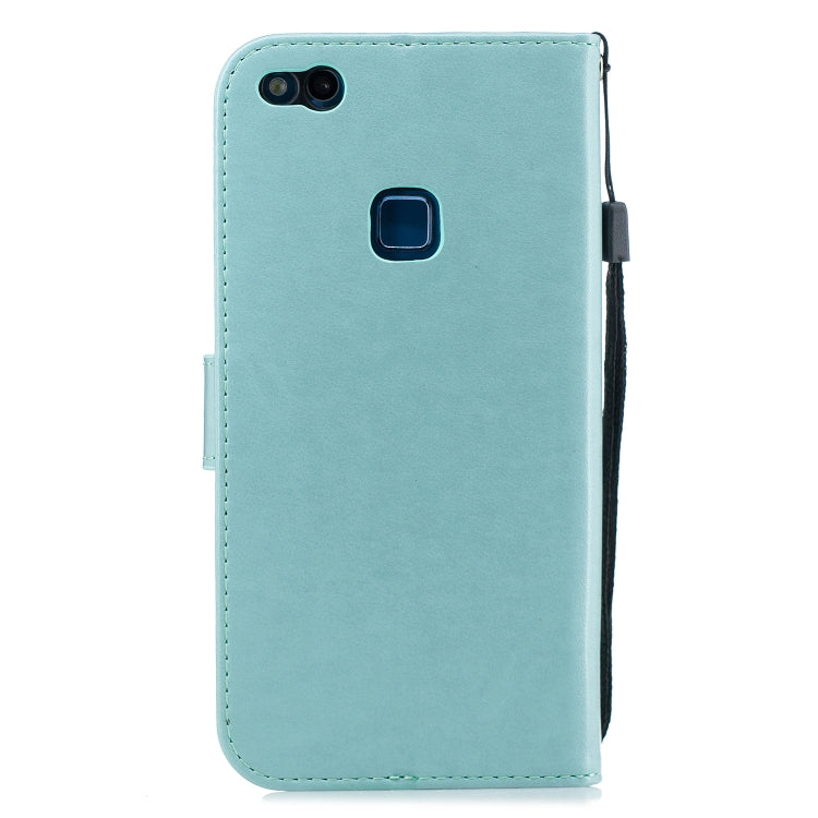 Diamond Encrusted Butterflies Love Flowers Pattern Horizontal Flip Leather Case with for Huawei P10 Lite , Holder & Card Slots & Wallet & Lanyard