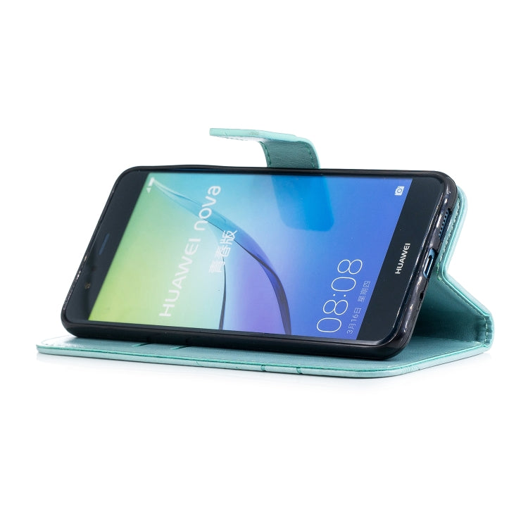 Diamond Encrusted Butterflies Love Flowers Pattern Horizontal Flip Leather Case with for Huawei P10 Lite , Holder & Card Slots & Wallet & Lanyard