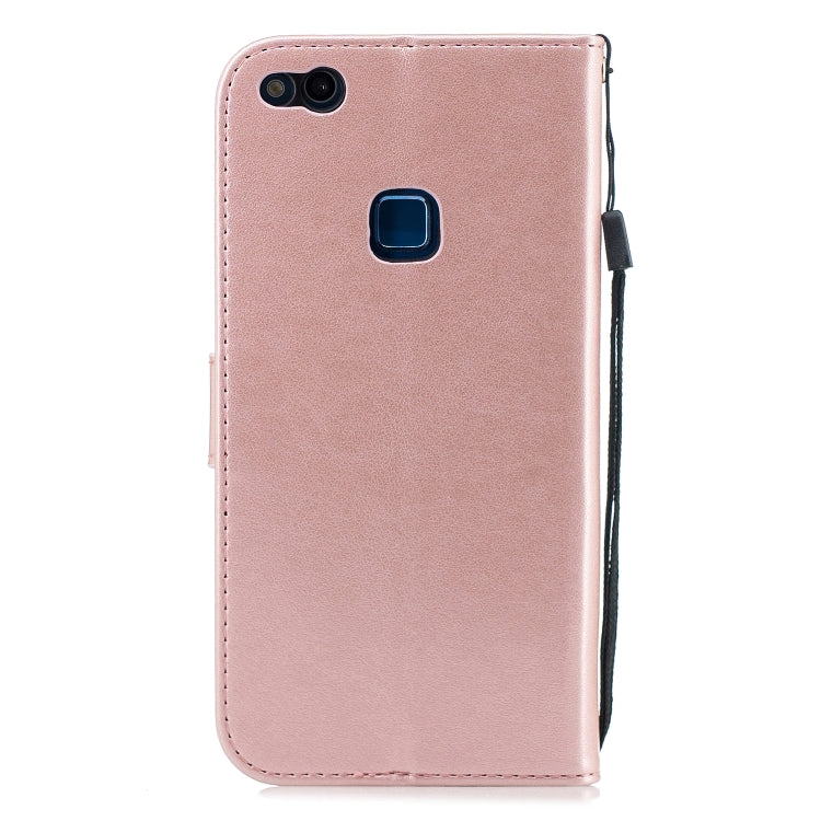 Diamond Encrusted Butterflies Love Flowers Pattern Horizontal Flip Leather Case with for Huawei P10 Lite , Holder & Card Slots & Wallet & Lanyard