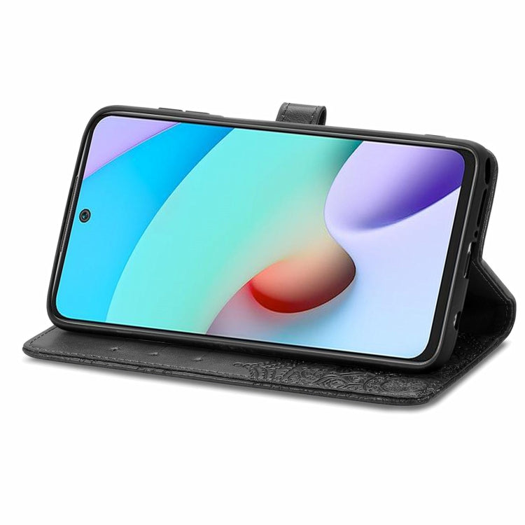 For Xiaomi Redmi 10 Mandala Embossing Pattern Horizontal Flip Leather Case with Holder & Card Slots & Wallet & Lanyard