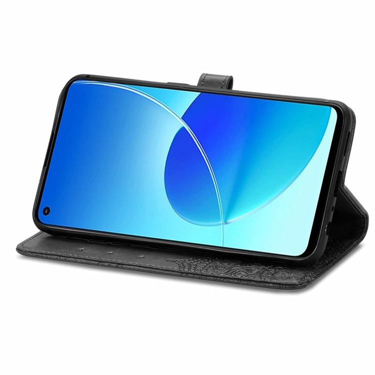 For OPPO Reno6 Z Mandala Embossing Pattern Horizontal Flip Leather Case with Holder & Card Slots & Wallet & Lanyard