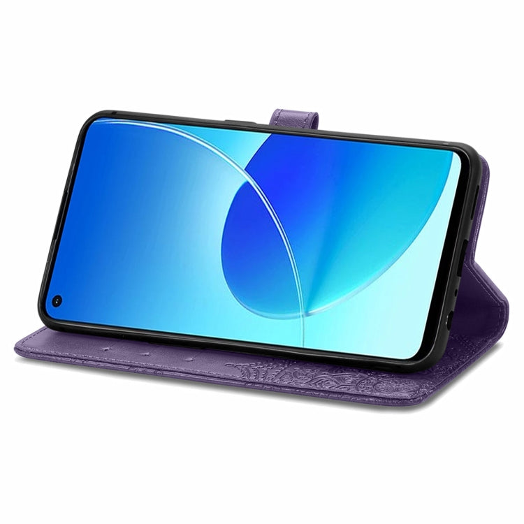 For OPPO Reno6 Z Mandala Embossing Pattern Horizontal Flip Leather Case with Holder & Card Slots & Wallet & Lanyard