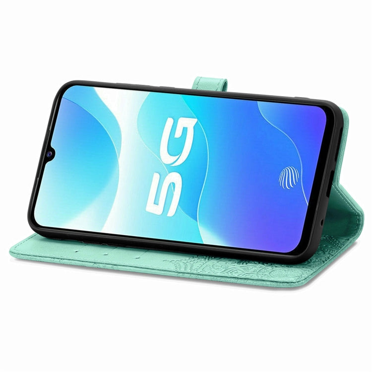 For vivo S7 E Mandala Embossing Pattern Horizontal Flip Leather Case with Holder & Card Slots & Wallet & Lanyard