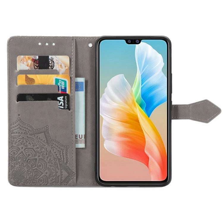 For vivo S10 / S10 Pro Mandala Embossing Pattern Horizontal Flip Leather Case with Holder & Card Slots & Wallet & Lanyard