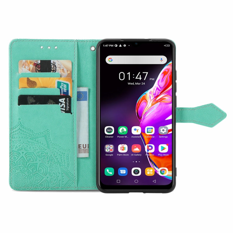 For Infinix HOT 10T Mandala Embossing Pattern Horizontal Flip Leather Case with Holder & Card Slots & Wallet & Lanyard