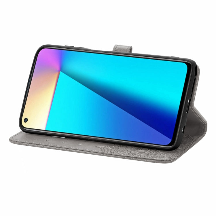 For Infinix Note 7 Mandala Embossing Pattern Horizontal Flip Leather Case with Holder & Card Slots & Wallet & Lanyard