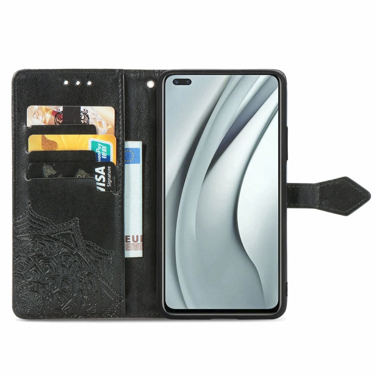 For Infinix Note 8 Mandala Embossing Pattern Horizontal Flip Leather Case with Holder & Card Slots & Wallet & Lanyard