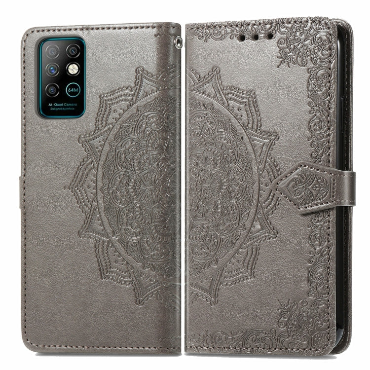 For Infinix Note 8 Mandala Embossing Pattern Horizontal Flip Leather Case with Holder & Card Slots & Wallet & Lanyard
