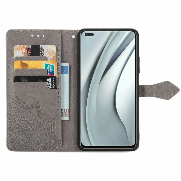 For Infinix Note 8 Mandala Embossing Pattern Horizontal Flip Leather Case with Holder & Card Slots & Wallet & Lanyard