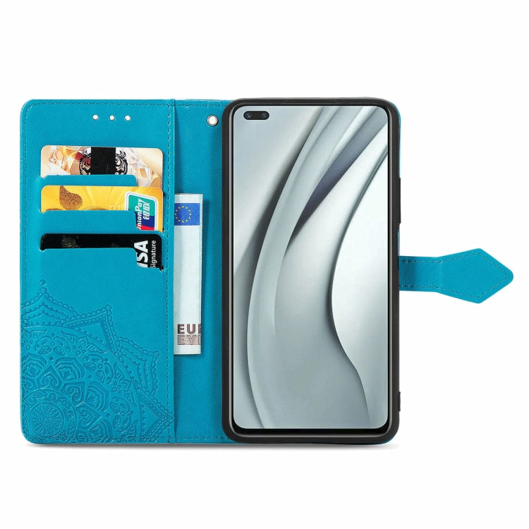 For Infinix Note 8 Mandala Embossing Pattern Horizontal Flip Leather Case with Holder & Card Slots & Wallet & Lanyard