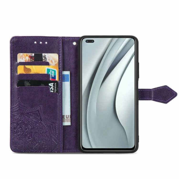 For Infinix Note 8 Mandala Embossing Pattern Horizontal Flip Leather Case with Holder & Card Slots & Wallet & Lanyard