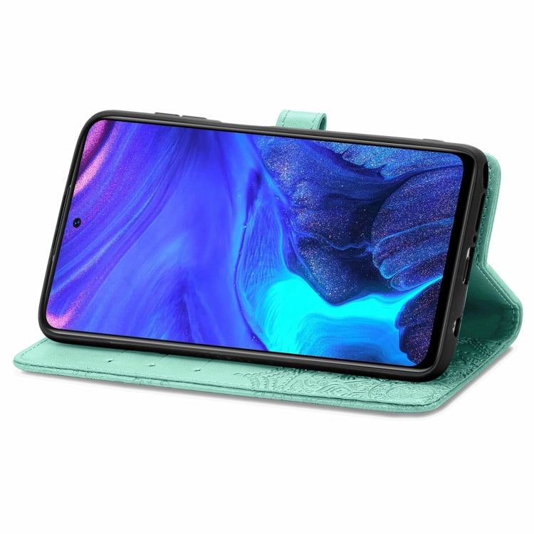 For Infinix Note 10 Pro Mandala Embossing Pattern Horizontal Flip Leather Case with Holder & Card Slots & Wallet & Lanyard