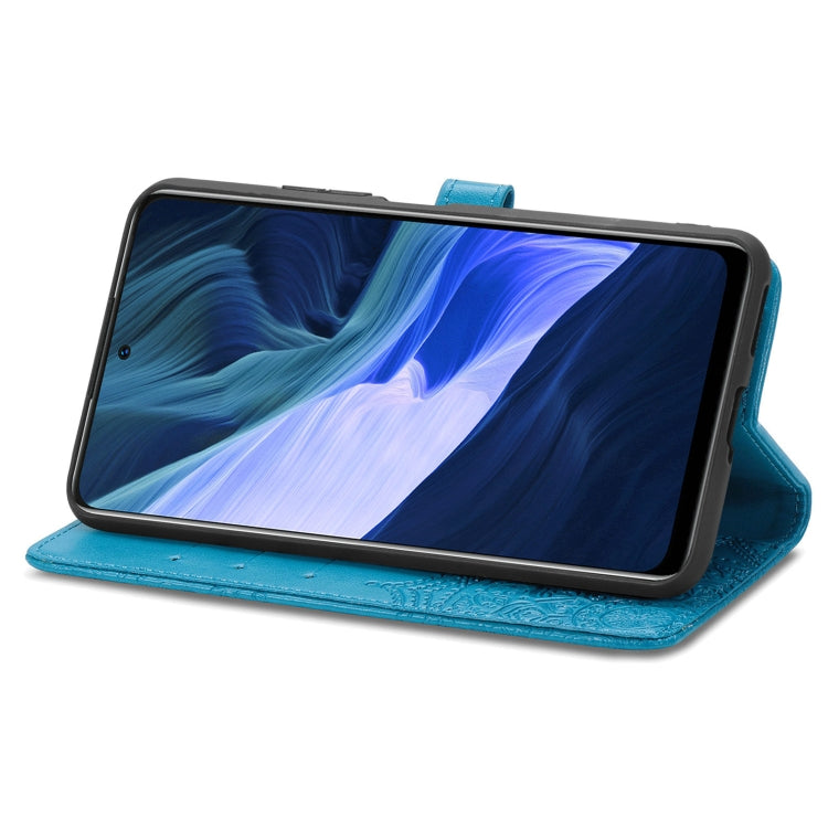 For Infinix Note 10 Mandala Embossing Pattern Horizontal Flip Leather Case with Holder & Card Slots & Wallet & Lanyard