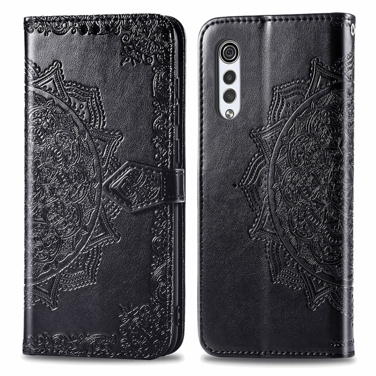 For LG Velvet 2 Pro Mandala Embossing Pattern Horizontal Flip Leather Case with Holder & Card Slots & Wallet & Lanyard