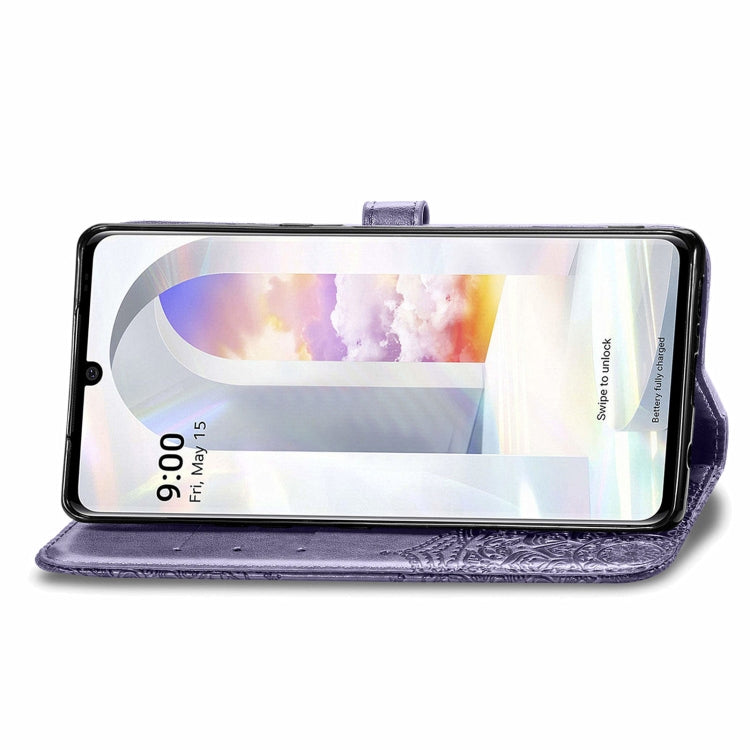 For LG Velvet 2 Pro Mandala Embossing Pattern Horizontal Flip Leather Case with Holder & Card Slots & Wallet & Lanyard