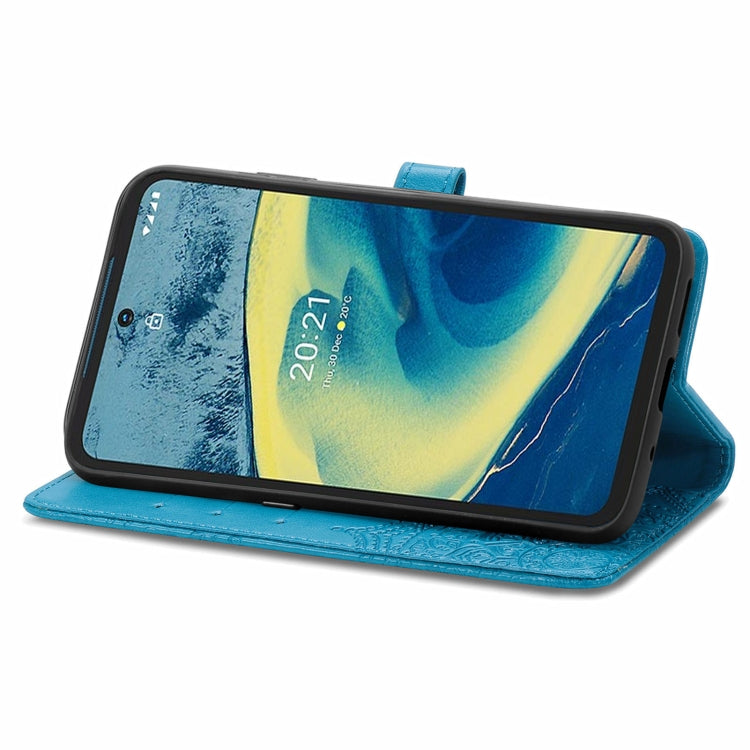 For Nokia XR 20 Mandala Embossing Pattern Horizontal Flip Leather Case with Holder & Card Slots & Wallet & Lanyard