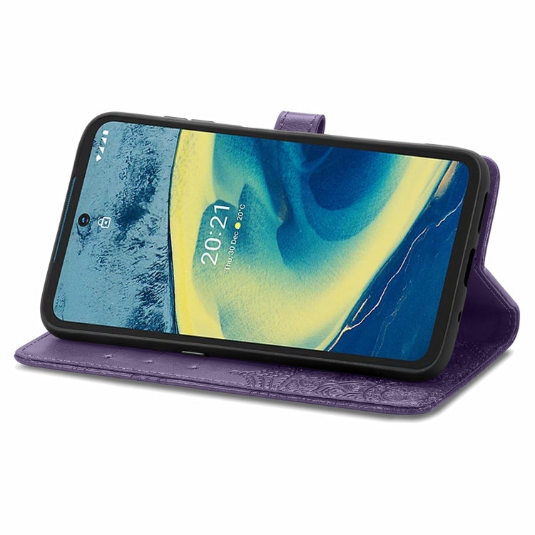 For Nokia XR 20 Mandala Embossing Pattern Horizontal Flip Leather Case with Holder & Card Slots & Wallet & Lanyard