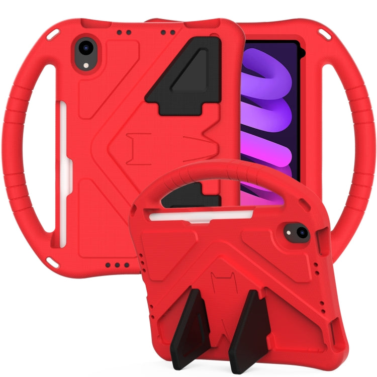 For iPad mini 6 EVA Flat Anti Falling Protective Tablet Case Shell with Holder
